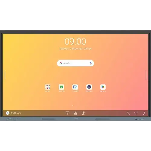 BenQ RE6504 65 Inch 4K UHD Education Interactive Flat Panel Display With Camera & Microphone