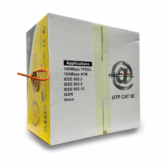 ADB CAT 5E 305 Meter UTP Cable (Orange)