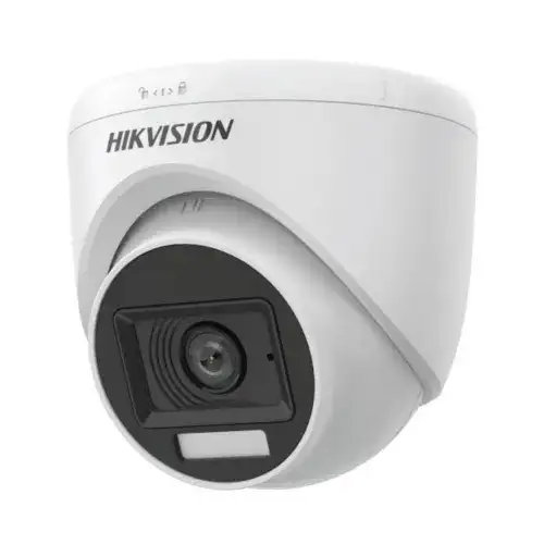 Hikvision DS-2CE76G0T-LPFS/S 3MP Dual Light Audio Fixed Dome CC Camera