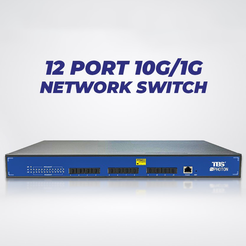 12 Ports 10G L3 Manageable Switch