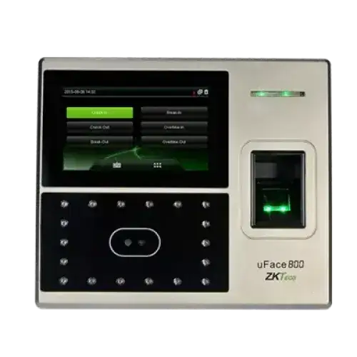ZKTeco uFace800 Multi-Biometric Time & Attendance And Access Control Terminal